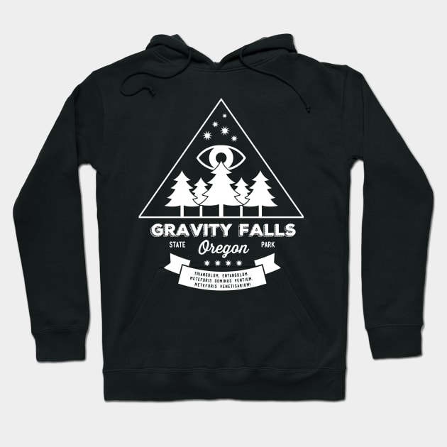 Visit Gravity Falls Hoodie by Emily Collins